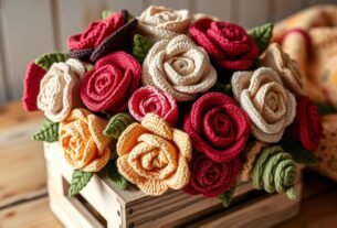 Rosas de Crochê