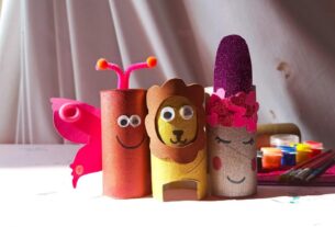 artesanato de papel higiênico